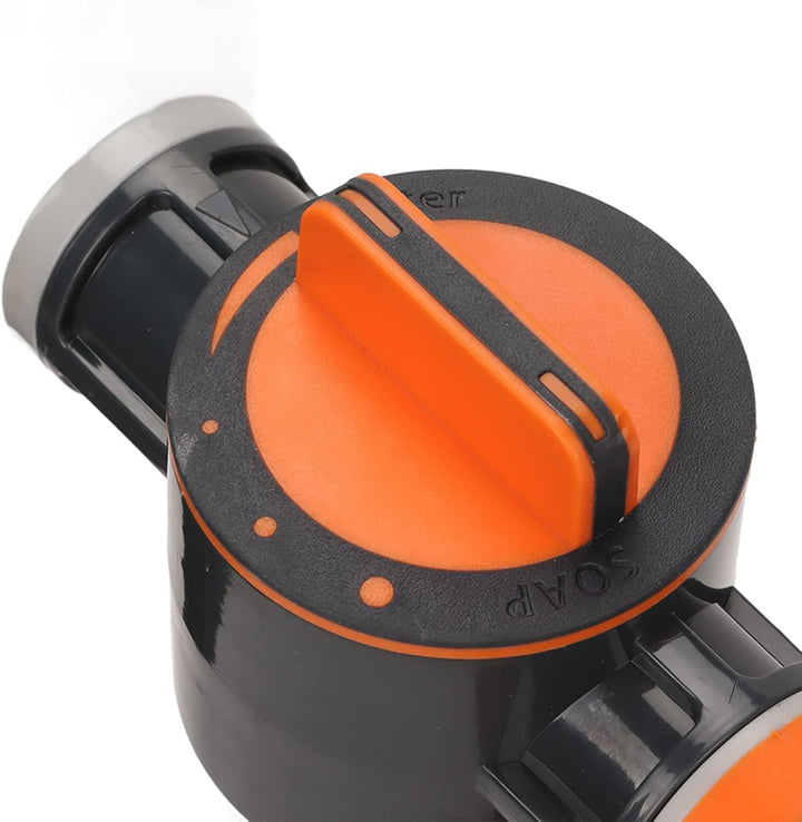 Gartensprinkler mit Schaumsprüher – 8 Modi Hochdruck-Handbrause
