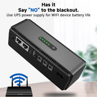 UPS Backup Battery 10400mAh Compact Supply – Nexora