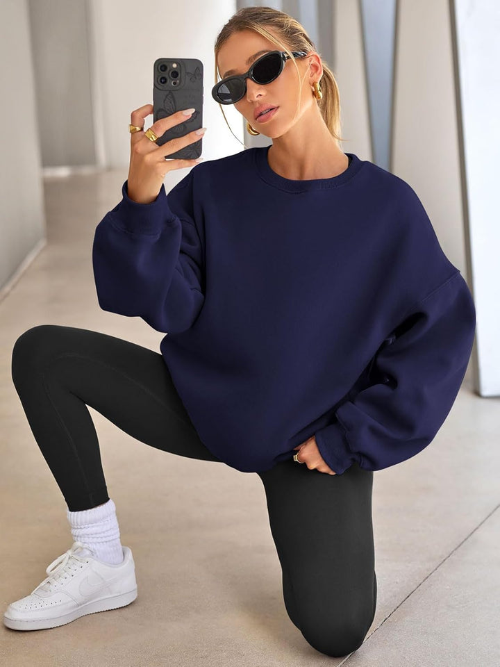 Bequemer Oversized Damenpullover - Ella