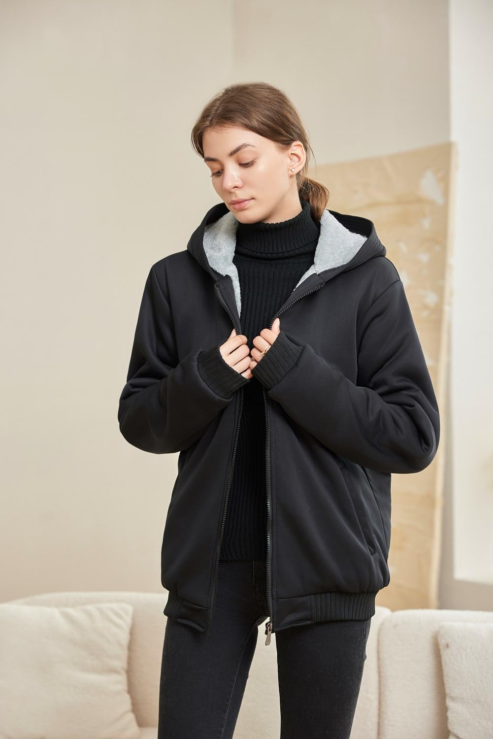Comfortable Women's Winter Fleece Vest - Gemma