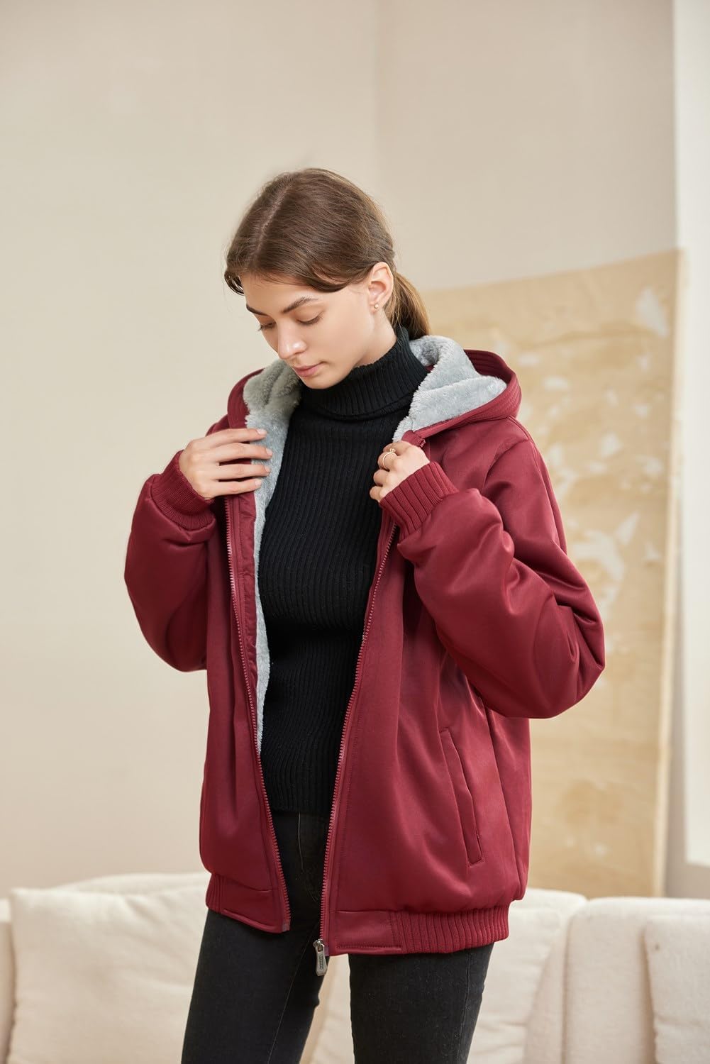 Comfortable Women's Winter Fleece Vest - Gemma