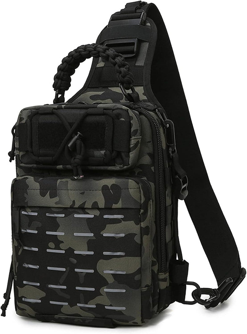 Fishing Sling Bag with Multi-Pocket Bait Storage – Arvion 