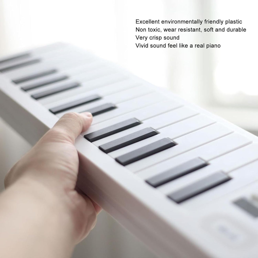 Zusammenklappbares Digitalpiano mit 61 Tasten sowie Aufnahme- und Wiedergabefunktion – Meliora