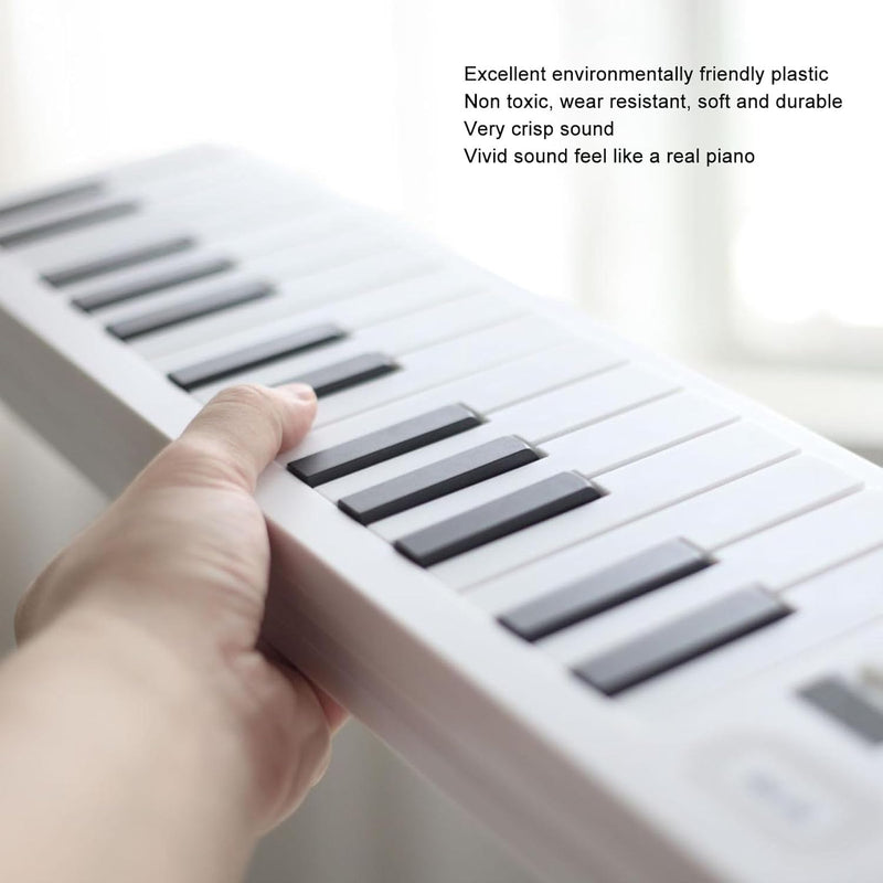 Zusammenklappbares Digitalpiano mit 61 Tasten sowie Aufnahme- und Wiedergabefunktion – Meliora