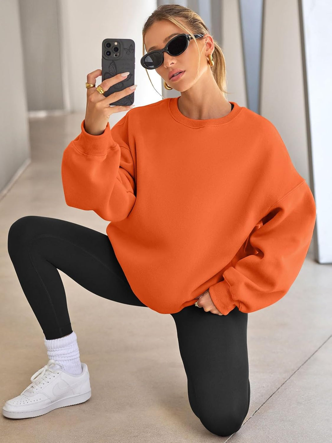 Bequemer Oversized Damenpullover - Ella