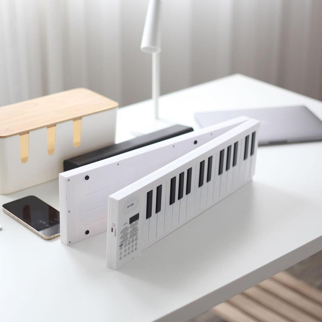 Zusammenklappbares Digitalpiano mit 61 Tasten sowie Aufnahme- und Wiedergabefunktion – Meliora