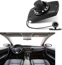 Auto-Dashcam mit Dual-Lens G30 2.7" LCD Full HD 1080P mit G-Sensor
