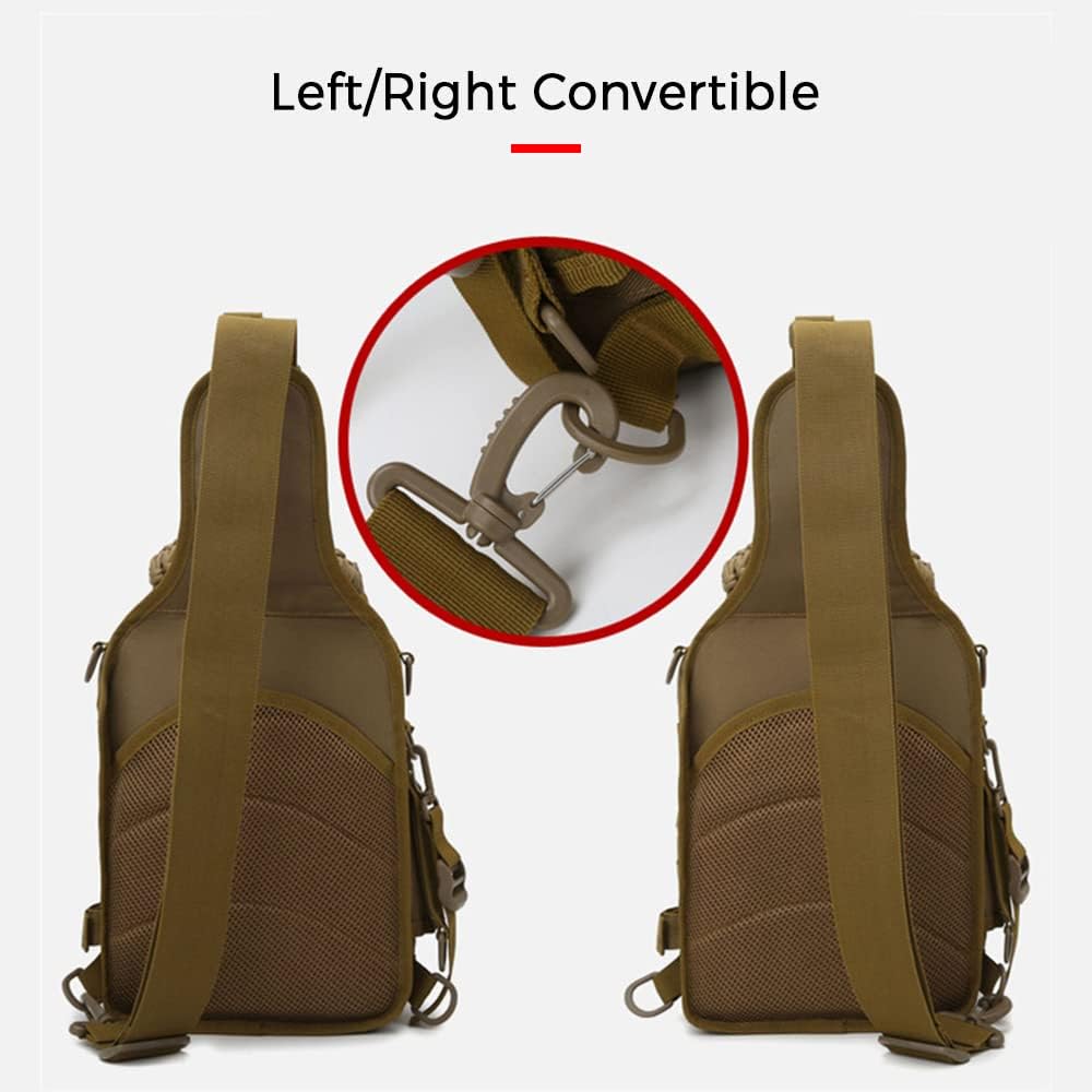 Fishing Sling Bag with Multi-Pocket Bait Storage – Arvion 