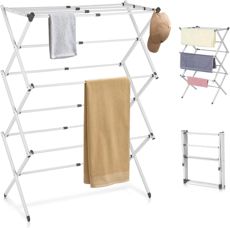 3-stufiger klappbarer Wäscheständer – DryMate