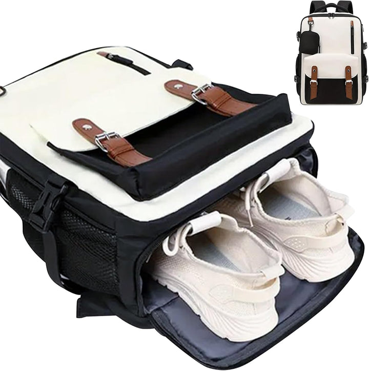 Large Capacity Waterproof Expandable Travel Backpack – Elorio