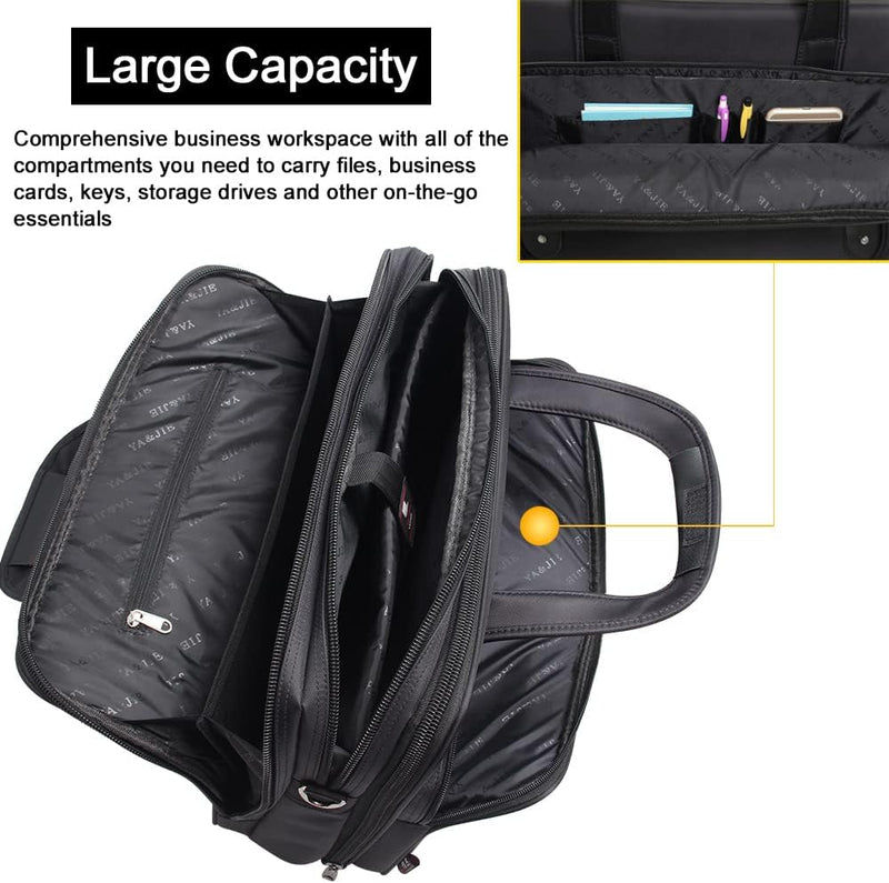 Herren Canvas Laptop- & Business-Schultertasche