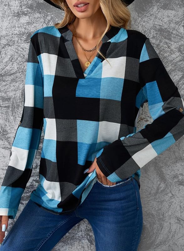 Stilvolle Casual Kariertes Damenhemd - Lara