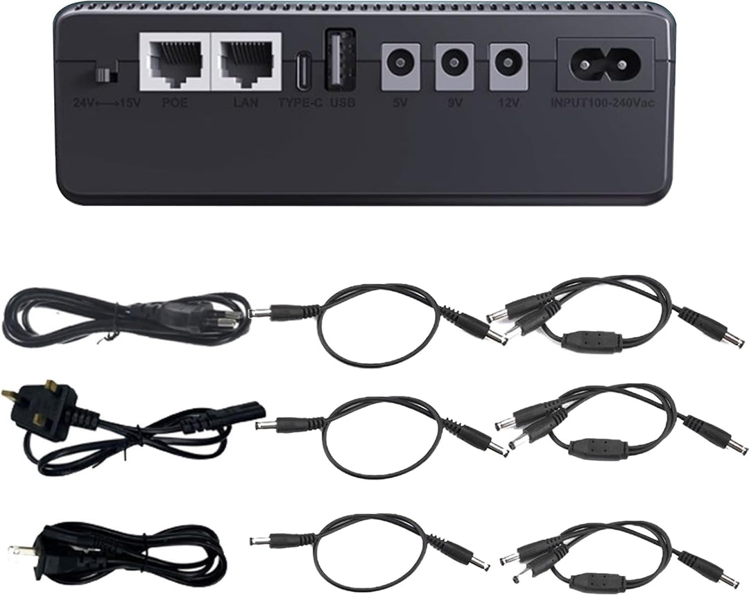 UPS Backup Battery 10400mAh Compact Supply – Nexora