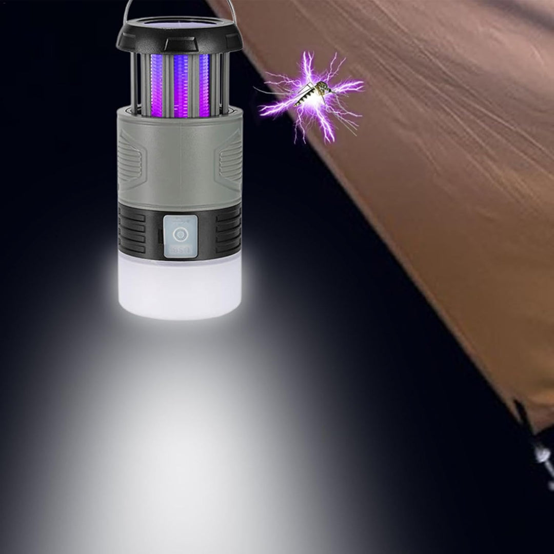 Solar Powered Fly Trap Lamp with UV Lamp – Zynora 