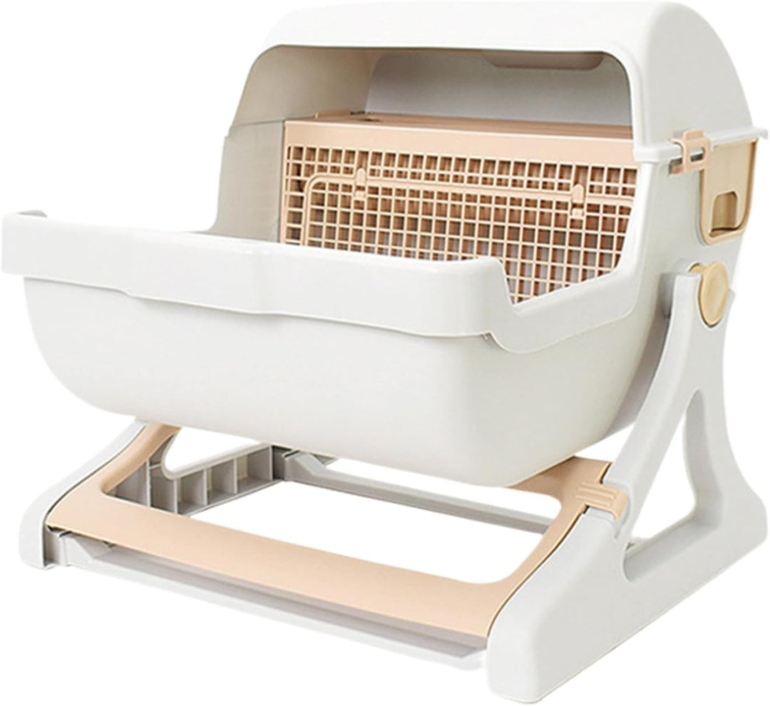 Automatische Geurloze Kattenbak met Open-Top Ontwerp – Felvora