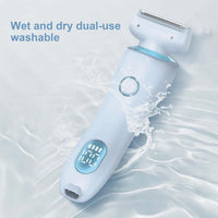 Women's Electric Shaver with 3 High-Speed ​​Blades and 3D Floating Foil – Nivora