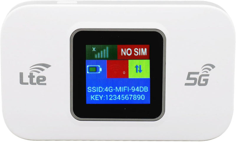 4G LTE USB WiFi-hotspot Modem met 300 Mbps Snelheid en 3000 mAh Batterij – Netvora