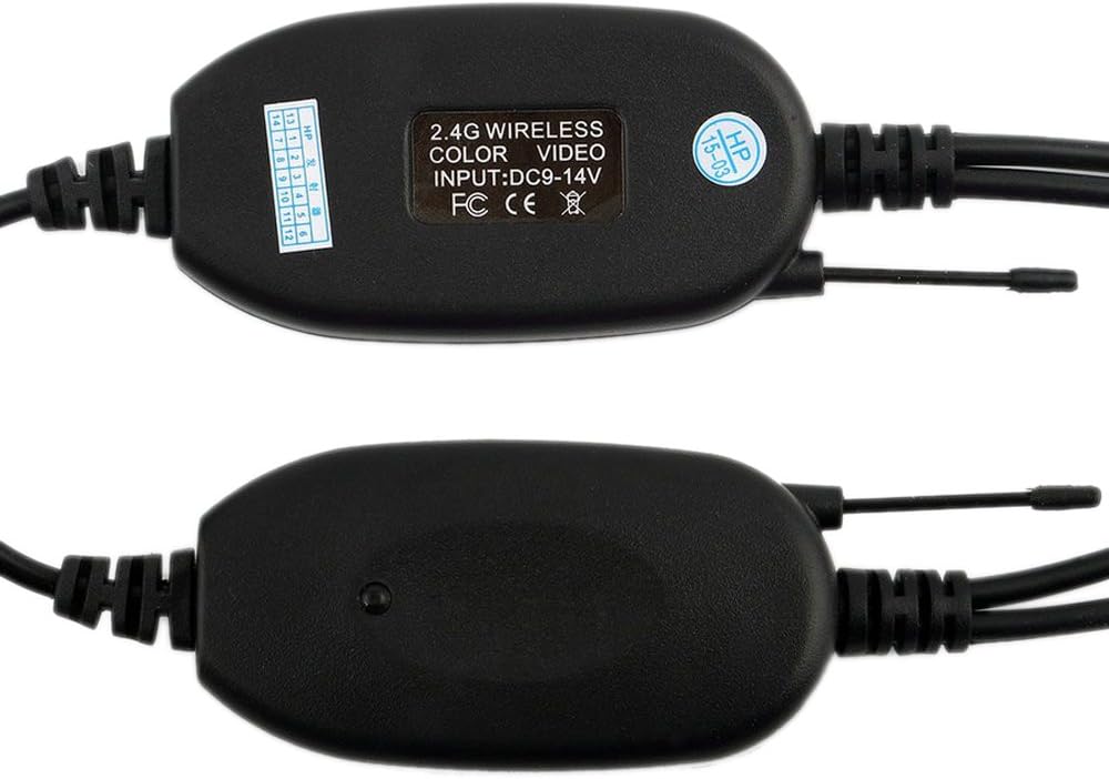 Wireless rear view camera with 4.3" (10.9 cm) LCD monitor – ParkSafe