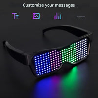 App-programmierbare LED Partybrille - GlowBeat