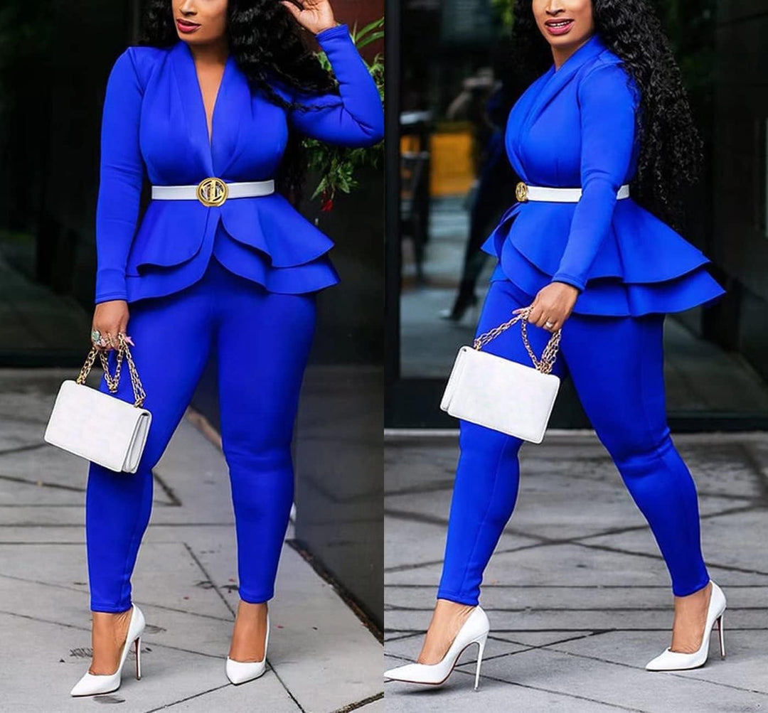 Blazer en Broek Set - Faylinn