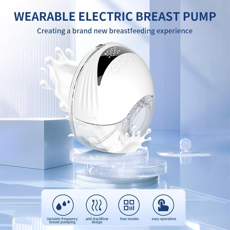 Tragbare elektrische Milchpumpe mit LED-Display – Mirava