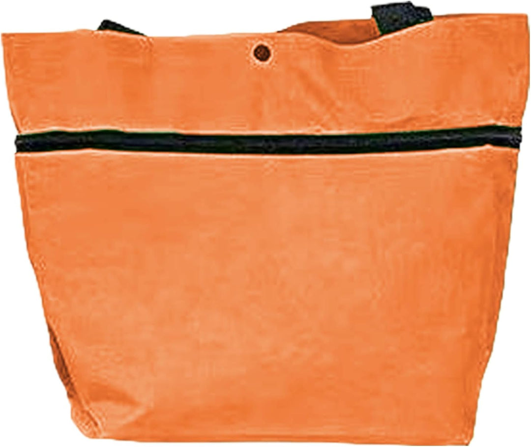 Large Capacity Folding Shopping Bag with Wheels – Reusable Cart Tote – Veytra