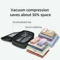 Expandable &amp; Waterproof Travel Backpack with Vacuum Compression – Arvid