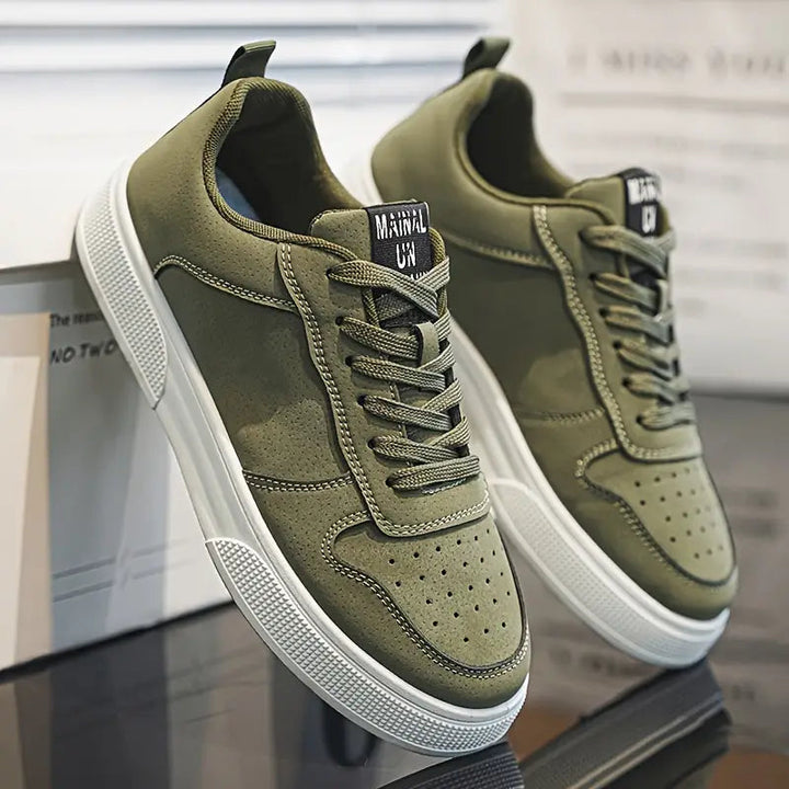 Herren-Wanderschuhe aus Wildleder mit bequemer Sohle und Stil - Marco