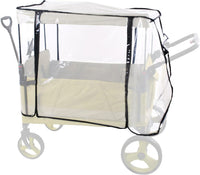 Stroller Rain Cover – Windproof Protective Arch for 2-seater and 4-seater Strollers – Venaro 