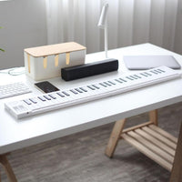 Zusammenklappbares Digitalpiano mit 61 Tasten sowie Aufnahme- und Wiedergabefunktion – Meliora