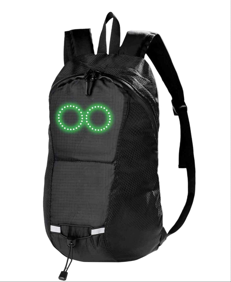 LED Reisrugzak – Waterdichte Lichtgevende Rugzak met Muziekresponsieve Verlichting – Nexora