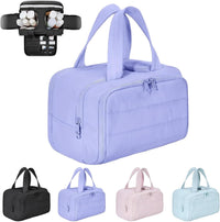 Reis Make-up Tas – Grote Waterdichte Toilettas en Make-uporganizer (4-in-1) – Selvane