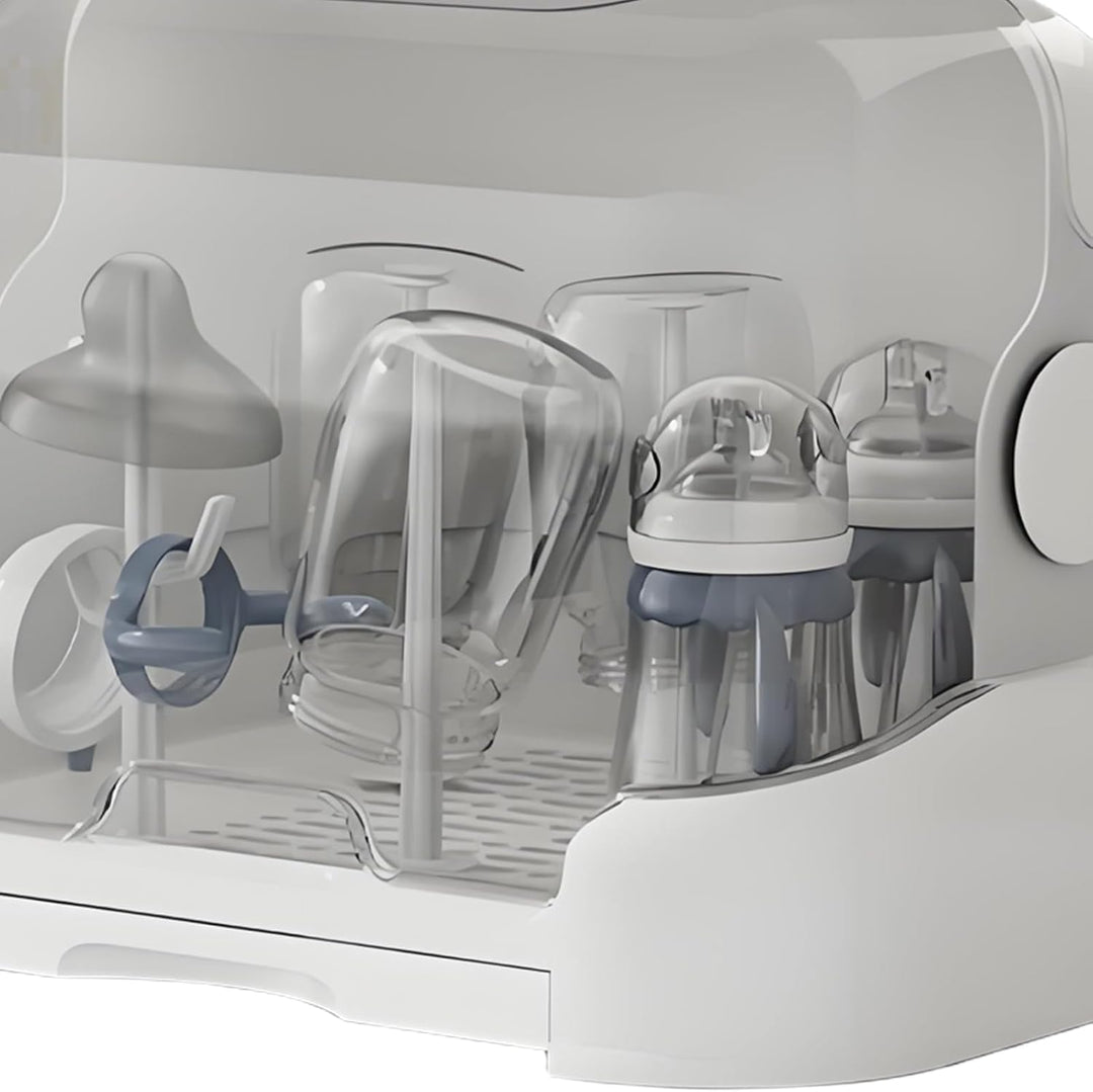 Flesdroger en opbergdoos met deksel – Orvian