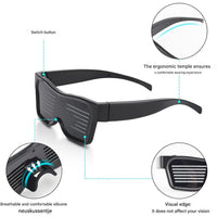 App-programmierbare LED Partybrille - GlowBeat