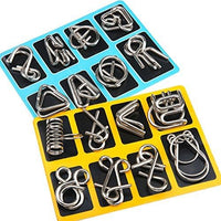 Metall-Puzzleringe Set - BrainTwist