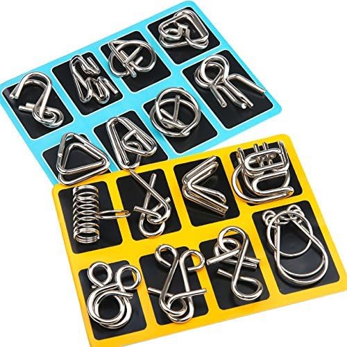 Metall-Puzzleringe Set - BrainTwist