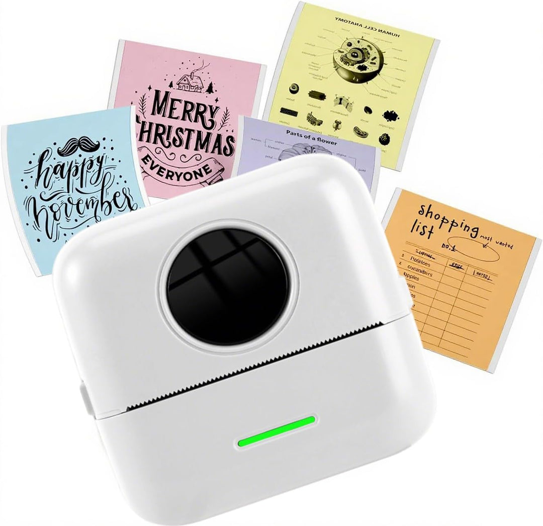 Tragbarer Bluetooth-Etikettendrucker – tintenloser Thermodruck