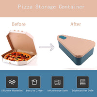 Reusable Pizza Storage Container with 2 Trays – SliceSafe