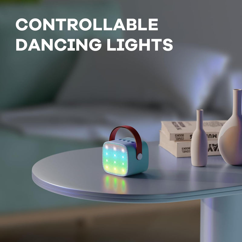 Portable Mini Karaoke Machine with Bluetooth Speaker &amp; 2 Wireless Microphones – Veylo