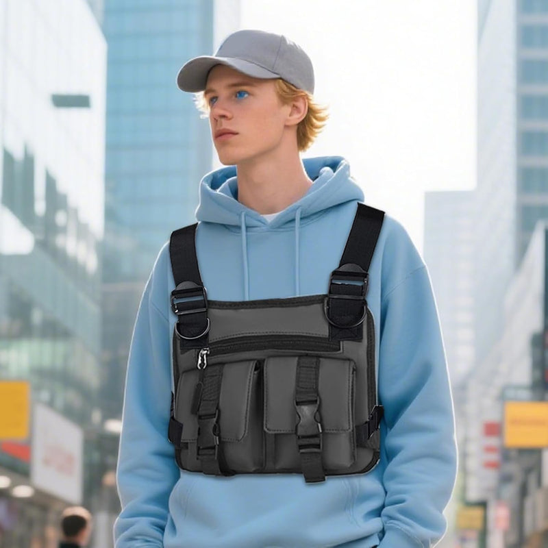 Lichte Verstelbare Hardloopvest voor Mannen – Dravon