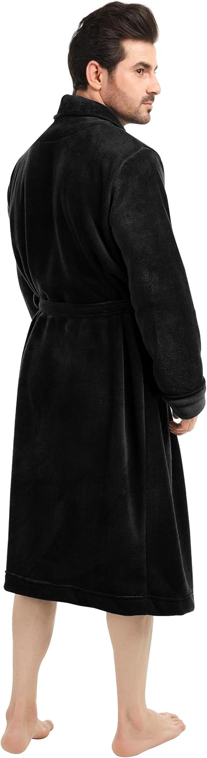 Bequemer Herren Fleece Bademantel - Harry