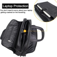 Herren Canvas Laptop- & Business-Schultertasche