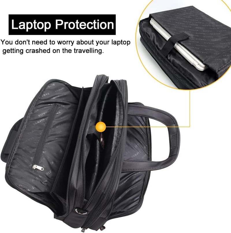 Herren Canvas Laptop- & Business-Schultertasche
