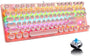 Mechanische 87-Tasten-Gaming-Tastatur mit RGB-Hintergrundbeleuchtung und blauen Schaltern