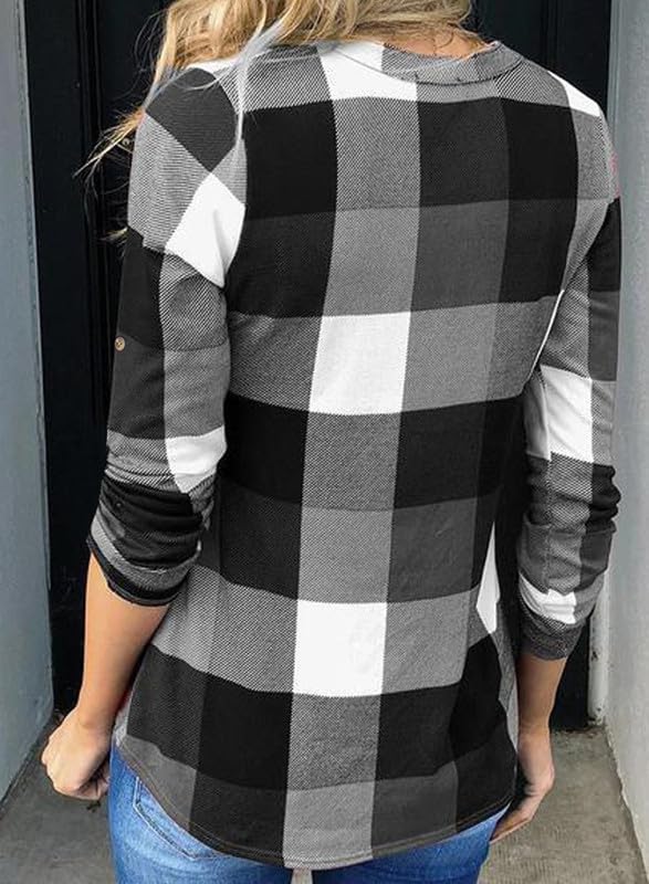 Stilvolle Casual Kariertes Damenhemd - Lara