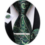 Men's Paisley Formal Tie Set - Refined Wedding & Event Accessories 23