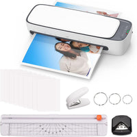 A3 Desktop Laminator Set met Hete & Koude Modus en 6-in-1 Functies – Lexaro
