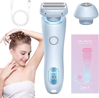 Women's Electric Shaver with 3 High-Speed ​​Blades and 3D Floating Foil – Nivora