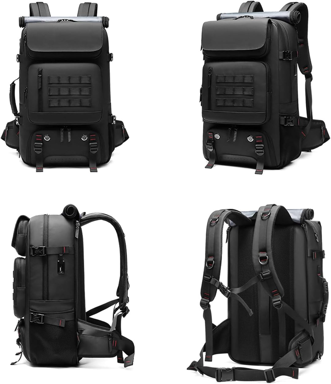 50L Waterdichte Reisrugzak met Schoenvak & USB-poort