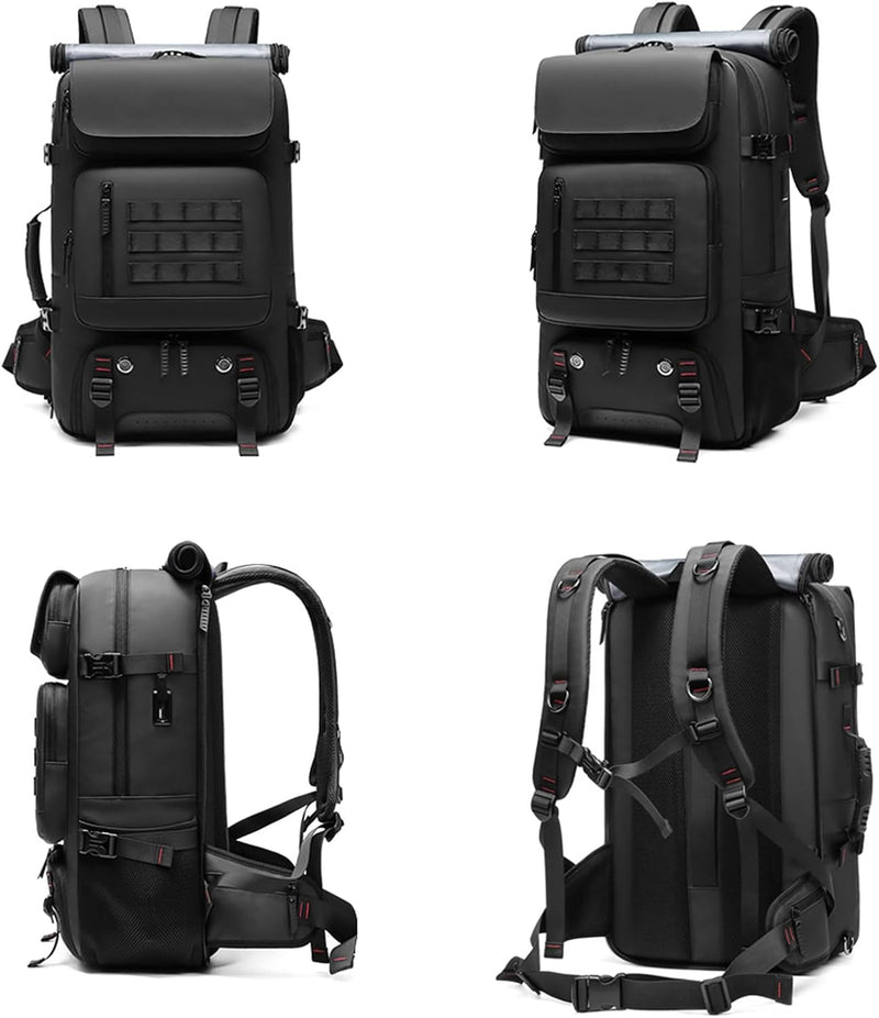 50L Waterdichte Reisrugzak met Schoenvak & USB-poort